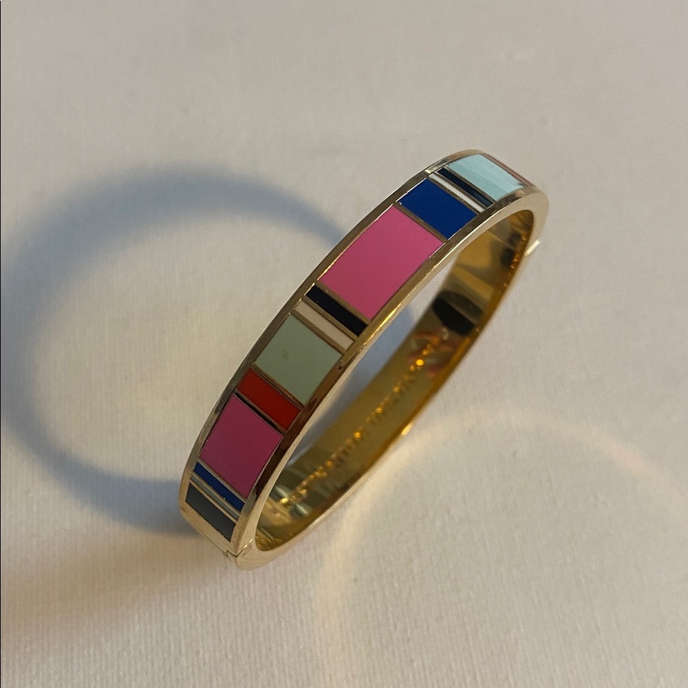 KATE SPADE DESTINATION UNKNOWN BANGLE BRACELET multi colored